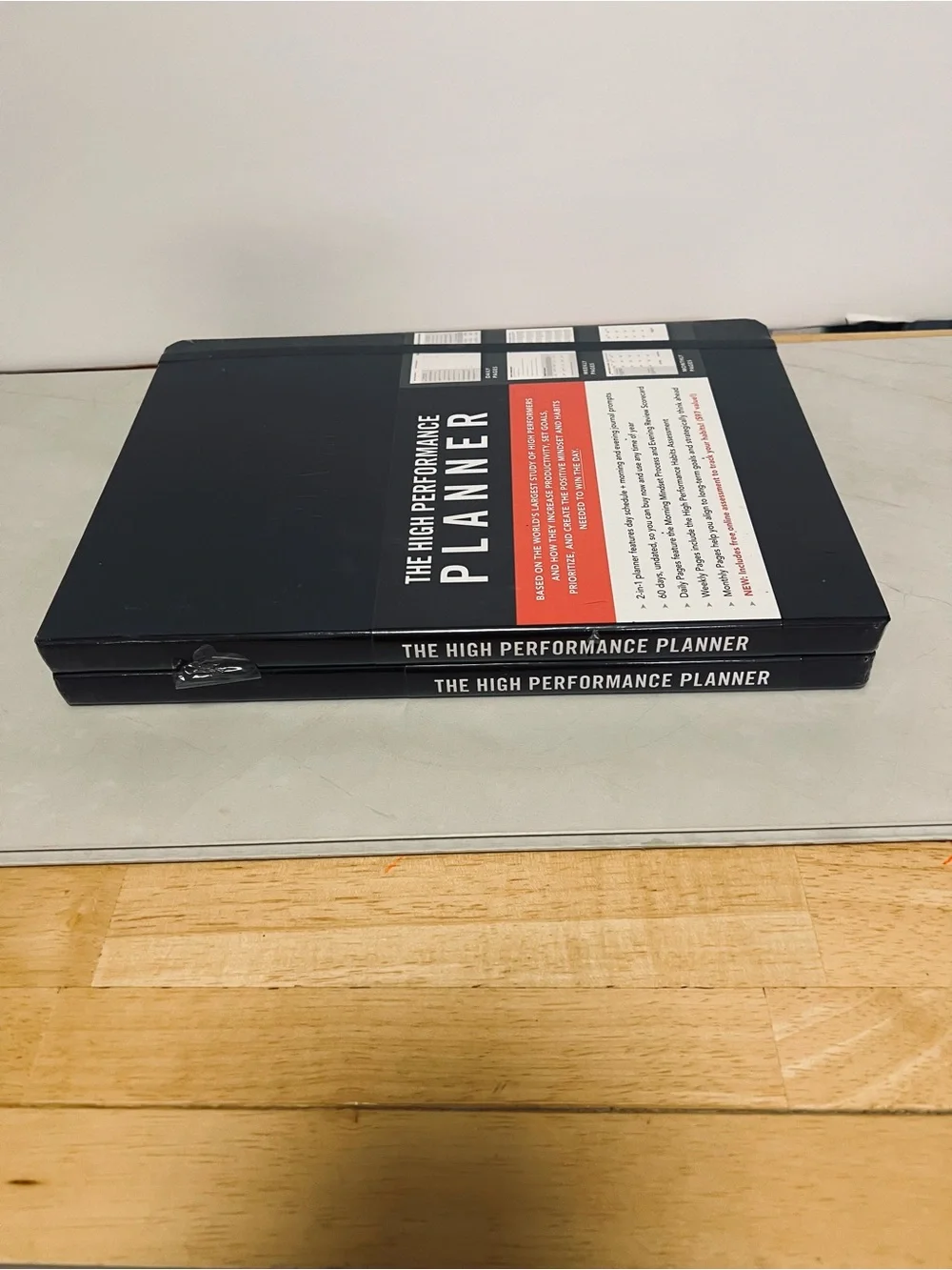 Set of 2 The High Performance Planner Brendon Burchard Productivity Planners